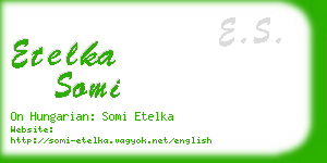 etelka somi business card